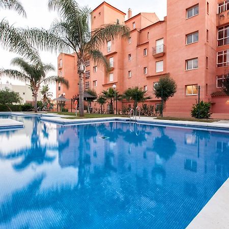 2035-Lovely 1 bedrooms sea view apartment Manilva Buitenkant foto