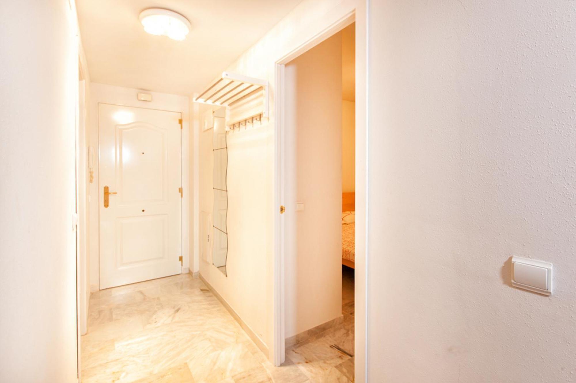 2035-Lovely 1 bedrooms sea view apartment Manilva Buitenkant foto