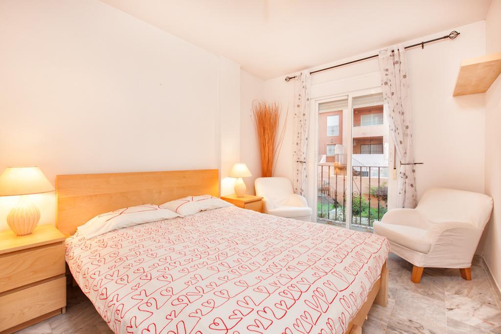 2035-Lovely 1 bedrooms sea view apartment Manilva Buitenkant foto